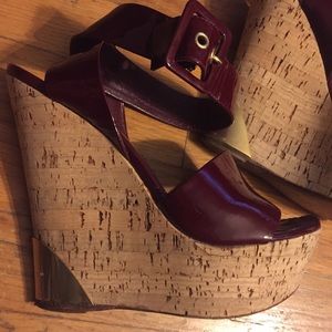 Louis Vuitton cork wedge